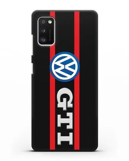 Чехол с логотипом Volkswagen GTI силиконовый для Samsung Galaxy A41 [SM-A415F]