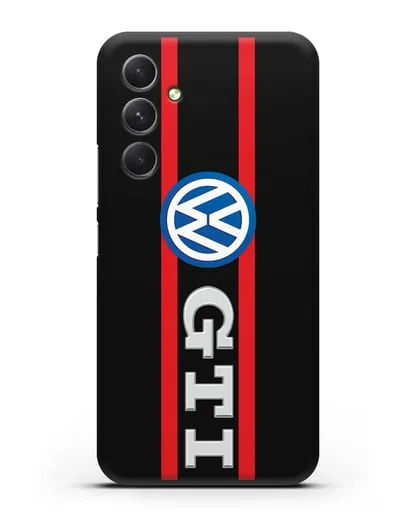 Чехол с логотипом Volkswagen GTI силиконовый для Samsung Galaxy A54 [SM-A536]