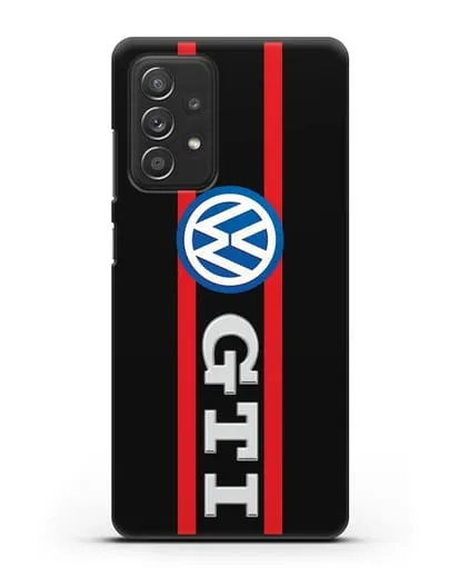 Чехол с логотипом Volkswagen GTI силиконовый для Samsung Galaxy A53
