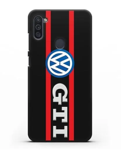 Чехол с логотипом Volkswagen GTI силиконовый для Samsung Galaxy M11 [SM-M115F]