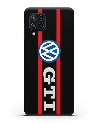 Чехол с логотипом Volkswagen GTI силиконовый для Samsung Galaxy M22 [M225F]