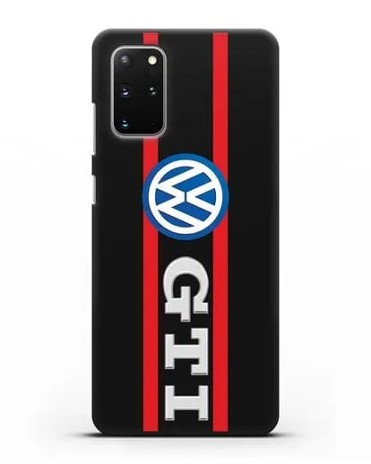 Чехол с логотипом Volkswagen GTI силиконовый для Samsung Galaxy S20 Plus [SM-G985F]