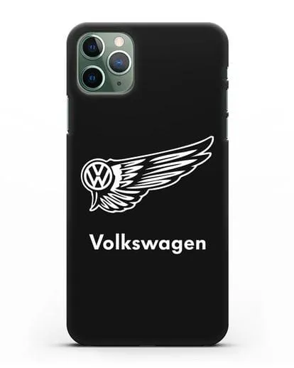 Чехол с символом Volkswagen силиконовый для iPhone 11 Pro Max