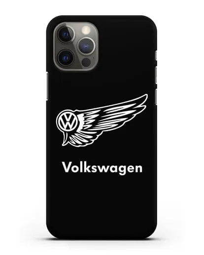 Чехол с символом Volkswagen силиконовый для iPhone 12 Pro