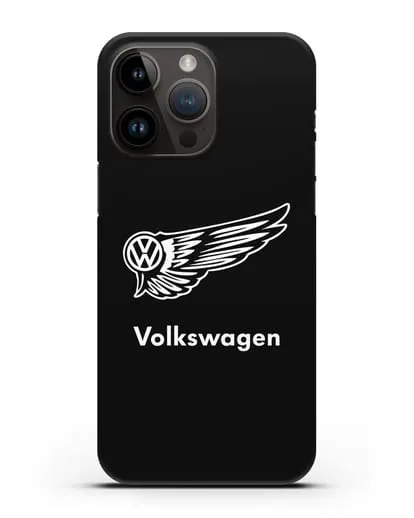 Чехол с символом Volkswagen силиконовый для iPhone 14 Pro Max