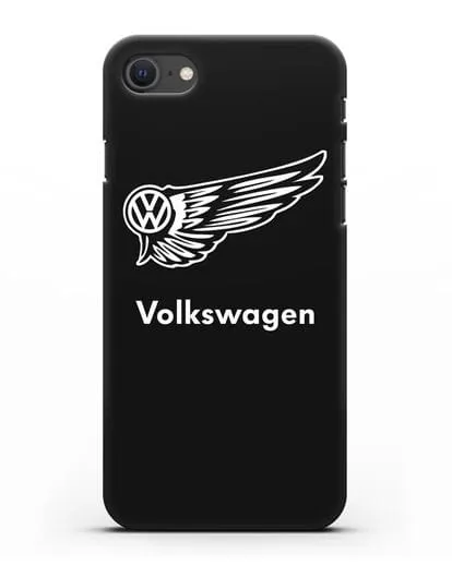 Чехол с символом Volkswagen силиконовый для iPhone SE 2020