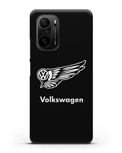 Чехол с символом Volkswagen силиконовый для Xiaomi Poco F3