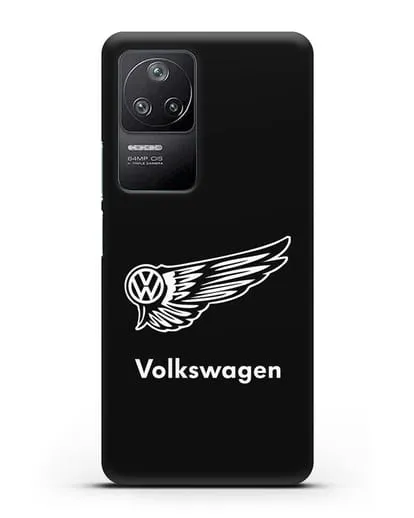 Чехол с символом Volkswagen силиконовый для Xiaomi Poco F4