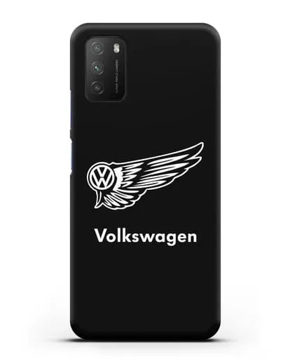 Чехол с символом Volkswagen силиконовый для Xiaomi Poco M3