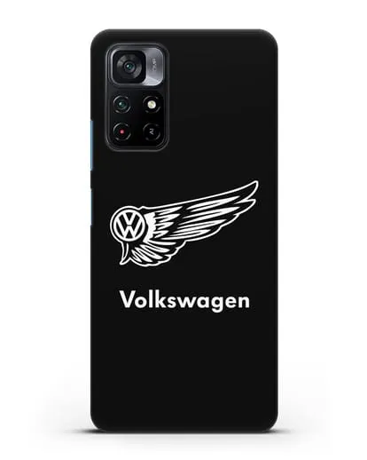 Чехол с символом Volkswagen силиконовый для Xiaomi Poco M4 Pro 5G