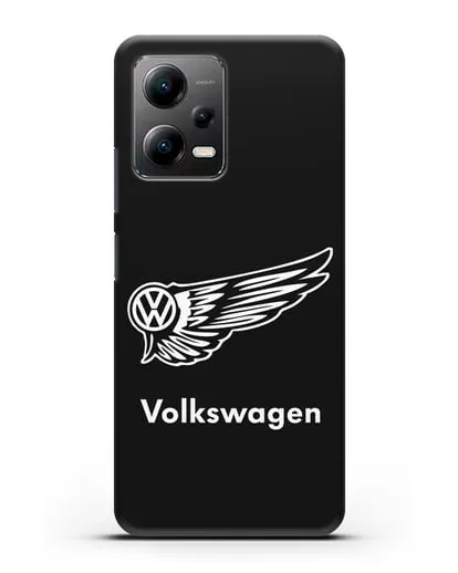 Чехол с символом Volkswagen силиконовый для Xiaomi Poco X5
