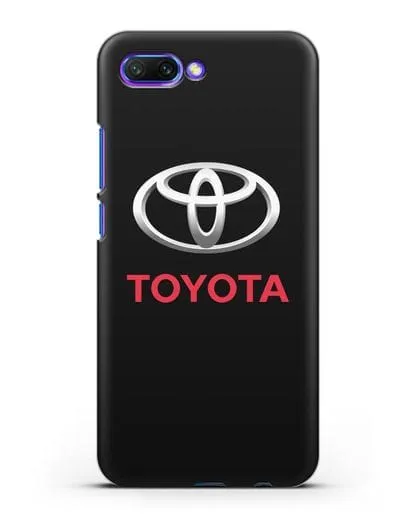 Чехол с логотипом Toyota силиконовый для Honor 10