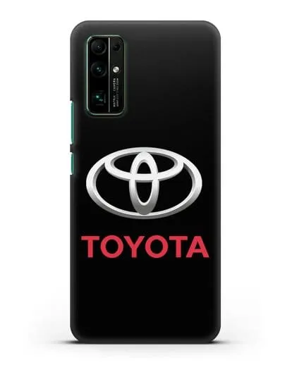 Чехол с логотипом Toyota силиконовый для Honor 30