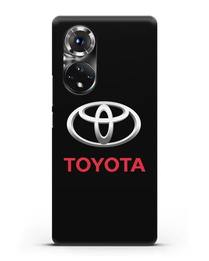 Чехол с логотипом Toyota силиконовый для Honor 50