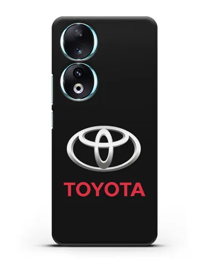 Чехол с логотипом Toyota силиконовый для Honor 90