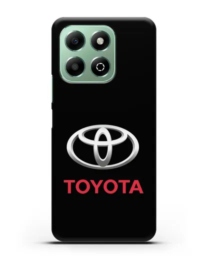 Чехол с логотипом Toyota силиконовый для Honor X6b
