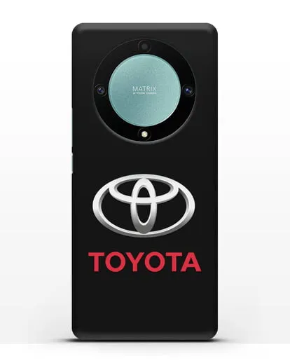Чехол с логотипом Toyota силиконовый для Honor X9a