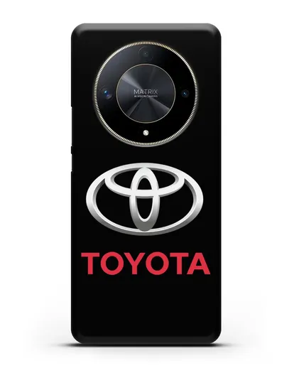 Чехол с логотипом Toyota силиконовый для Honor X9b