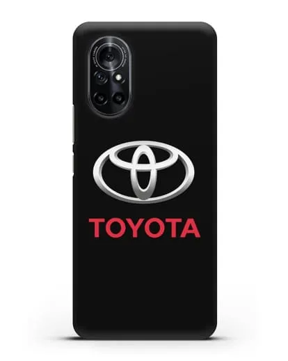 Чехол с логотипом Toyota силиконовый для Huawei Nova 8