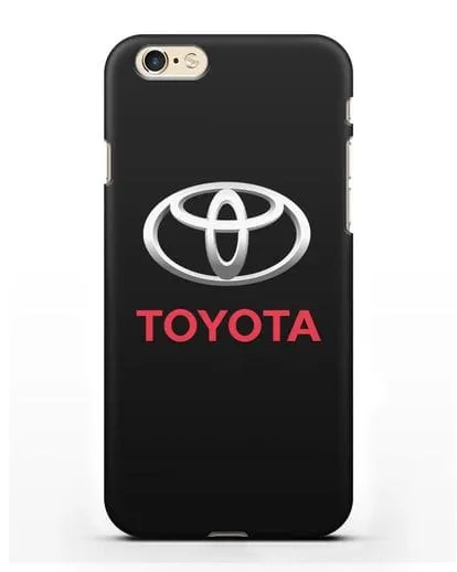 Чехол с логотипом Toyota силиконовый для iPhone 6