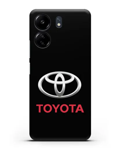 Чехол с логотипом Toyota силиконовый для Xiaomi Poco C65
