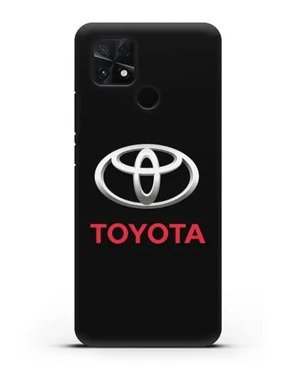Чехол с логотипом Toyota силиконовый для Xiaomi Poco C40