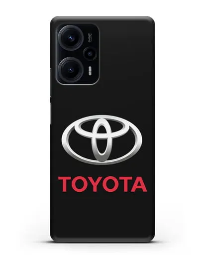Чехол с логотипом Toyota силиконовый для Xiaomi Poco F5
