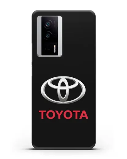 Чехол с логотипом Toyota силиконовый для Xiaomi Poco F5 Pro