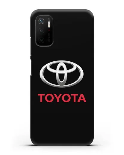 Чехол с логотипом Toyota силиконовый для Xiaomi Poco M3 Pro