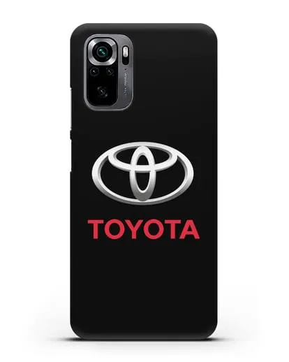 Чехол с логотипом Toyota силиконовый для Xiaomi Poco M5s