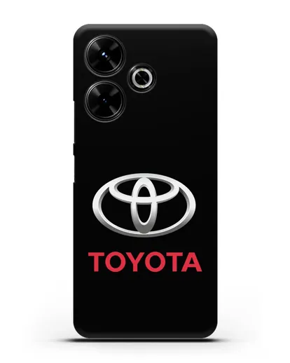 Чехол с логотипом Toyota силиконовый для Xiaomi Poco M6