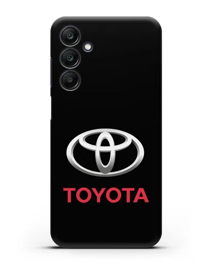 Чехол с логотипом Toyota силиконовый для Samsung Galaxy A25 [SM-A256]