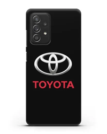 Чехол с логотипом Toyota силиконовый для Samsung Galaxy A53