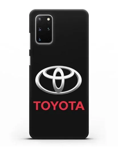Чехол с логотипом Toyota силиконовый для Samsung Galaxy S20 Plus [SM-G985F]