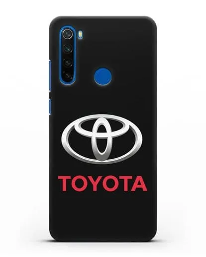 Чехол с логотипом Toyota силиконовый для Xiaomi Redmi Note 8
