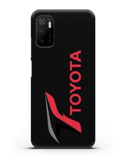 Чехол с надписью Тойота силиконовый для Xiaomi Poco M3 Pro