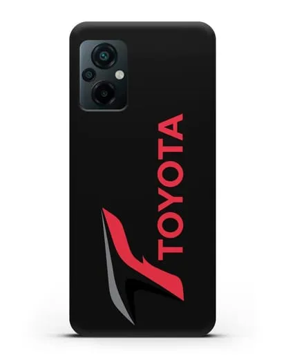 Чехол с надписью Тойота силиконовый для Xiaomi Poco M5