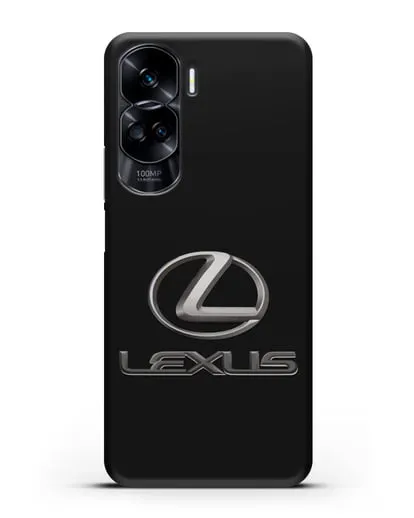Чехол с логотипом Lexus силиконовый для Honor 90 Lite