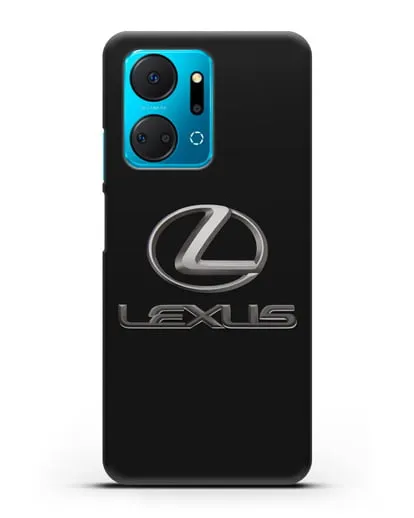 Чехол с логотипом Lexus силиконовый для Honor X7a Plus