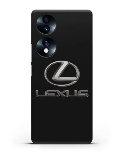 Чехол с логотипом Lexus силиконовый для Honor 70