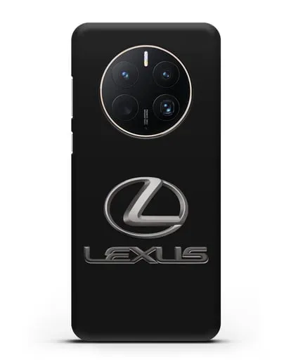 Чехол с логотипом Lexus силиконовый для Huawei Mate 50