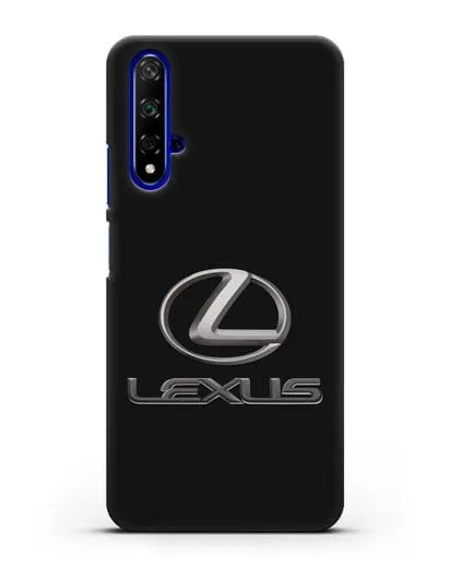 Чехол с логотипом Lexus силиконовый для Huawei Nova 5T