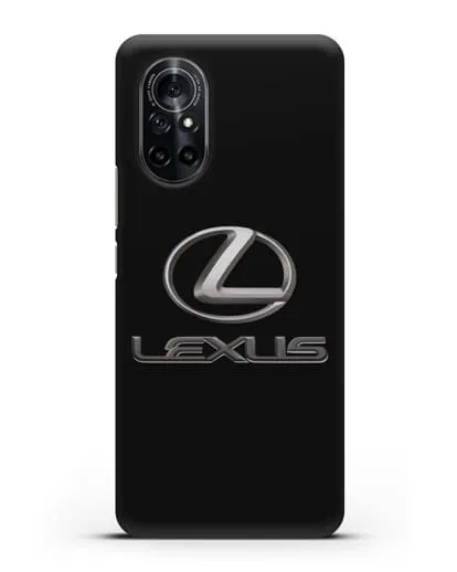 Чехол с логотипом Lexus силиконовый для Huawei Nova 8