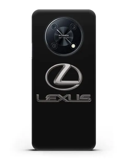 Чехол с логотипом Lexus силиконовый для Huawei Nova Y90