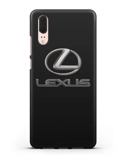 Чехол с логотипом Lexus силиконовый для Huawei P20