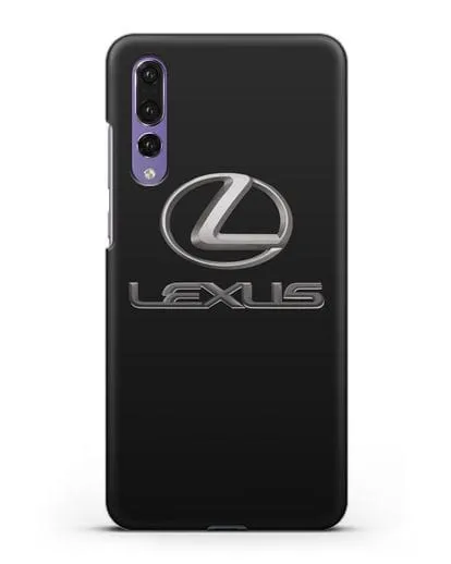 Чехол с логотипом Lexus силиконовый для Huawei P20 Pro
