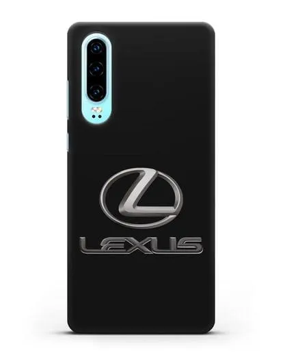 Чехол с логотипом Lexus силиконовый для Huawei P30