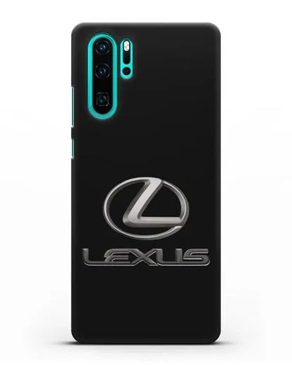 Чехол с логотипом Lexus силиконовый для Huawei P30 Pro