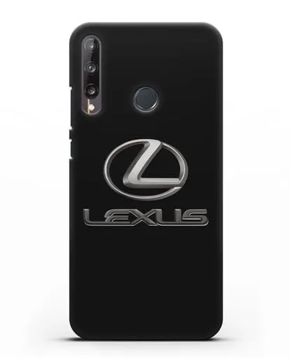Чехол с логотипом Lexus силиконовый для Huawei P40 lite E