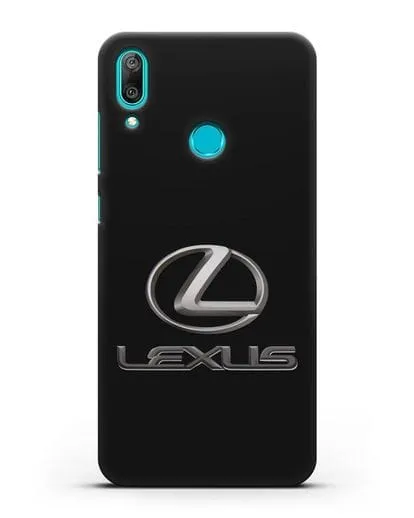 Чехол с логотипом Lexus силиконовый для Huawei Y7 2019